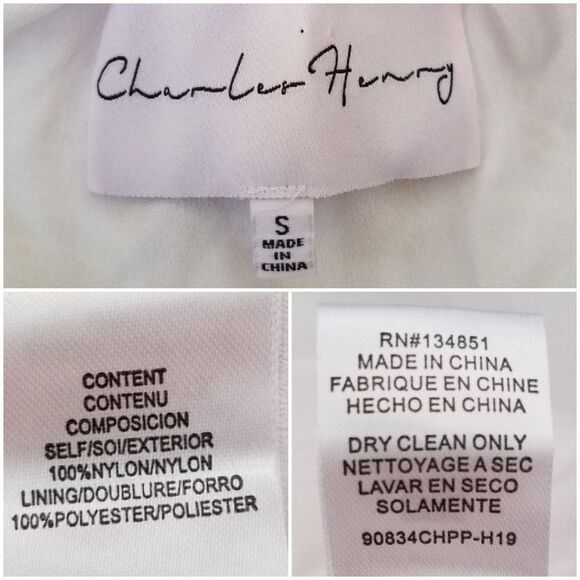 Charles Henry Lace Popover Maxi Dress sz Small - Picture 7 of 8